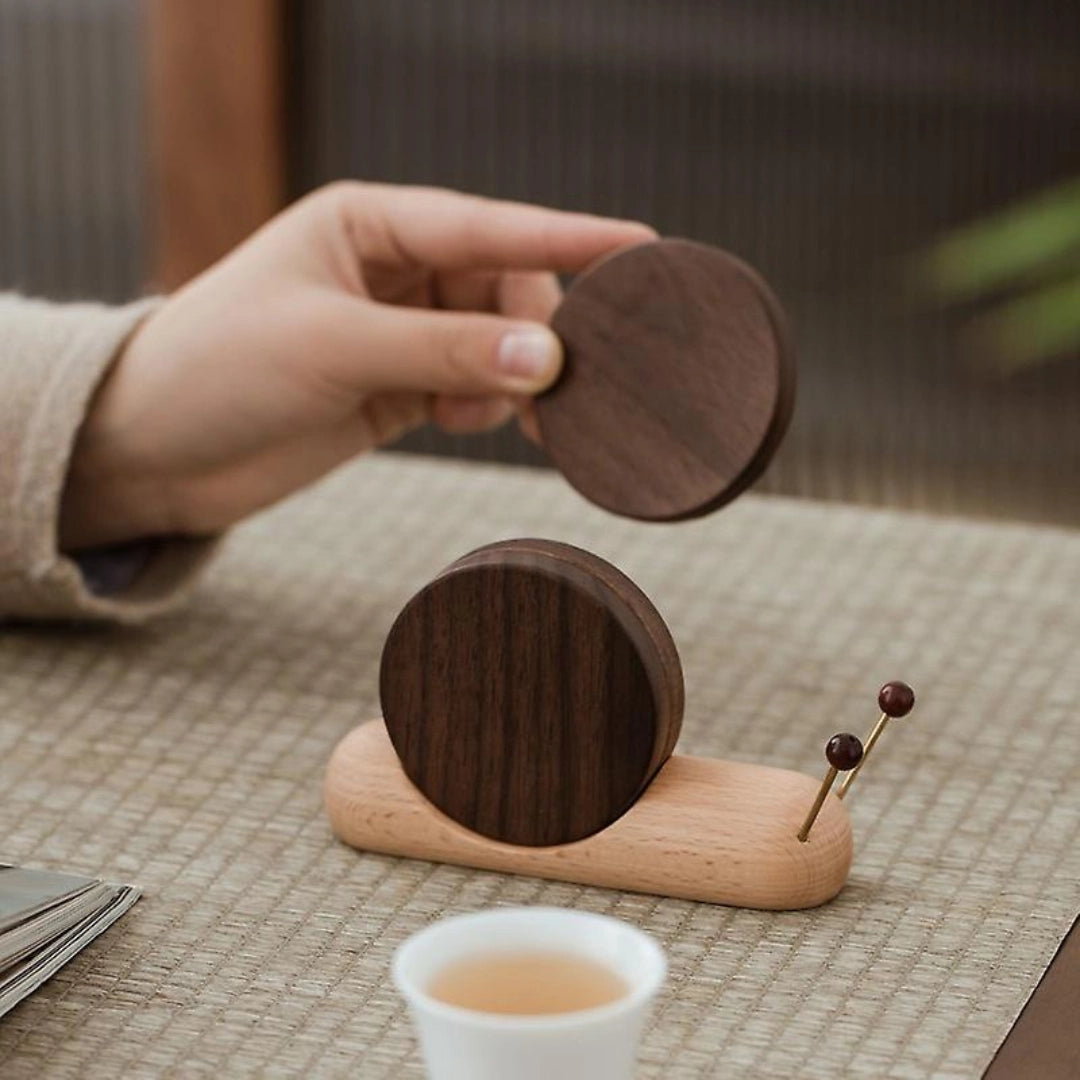 SnailSet® | Glass Coasters