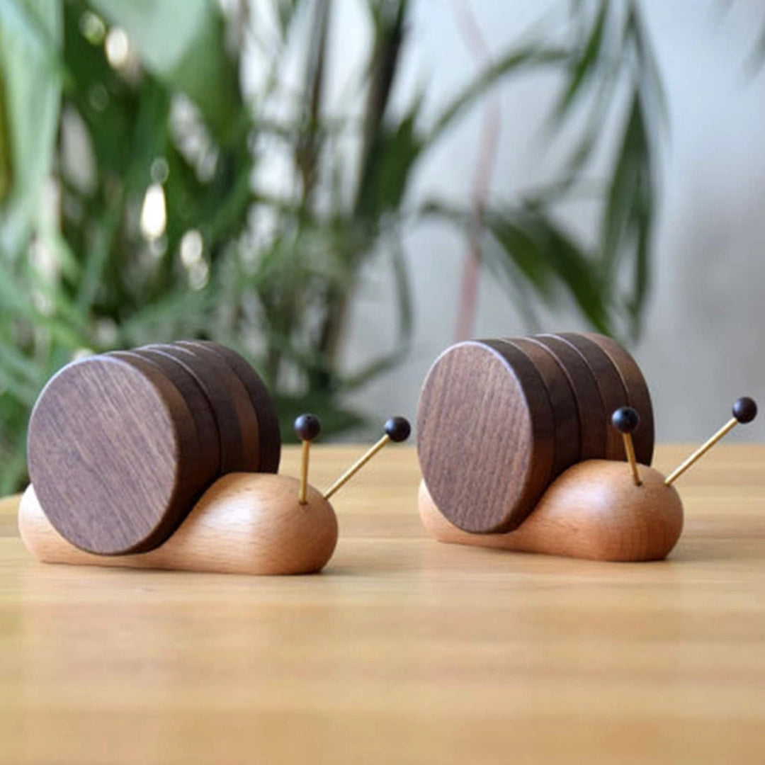 SnailSet® | Glass Coasters