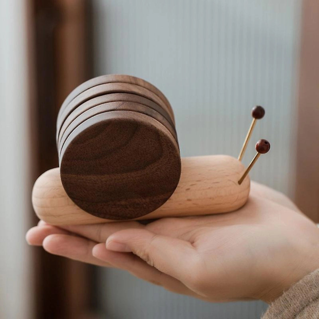 SnailSet® | Glass Coasters